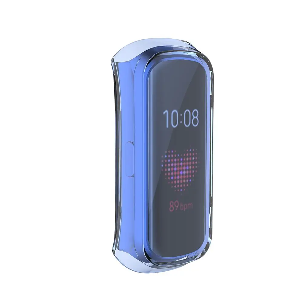 360 прозрачный ТПУ защитный чехол для samsung Galaxy Fit-e R375 умный Браслет поддержка