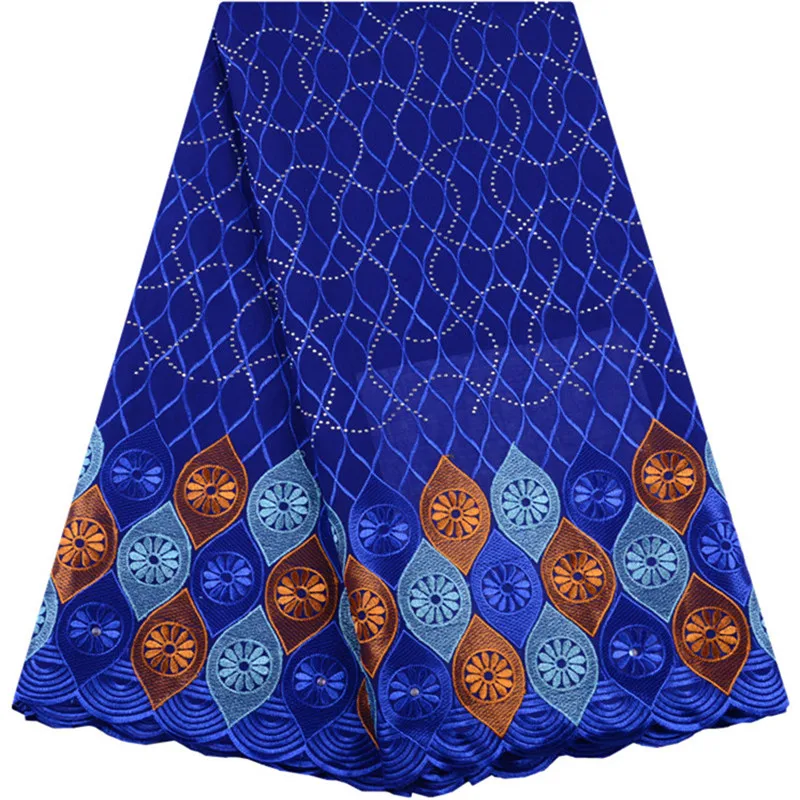 2019 Embroidery Swiss Voile Lace High Quality Africa French Fabric Cotton A1472 | Дом и сад