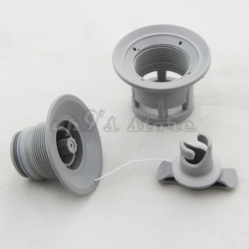 2 шт. двойное уплотнение серый/черный цвет яркий воздушный клапан для надувной