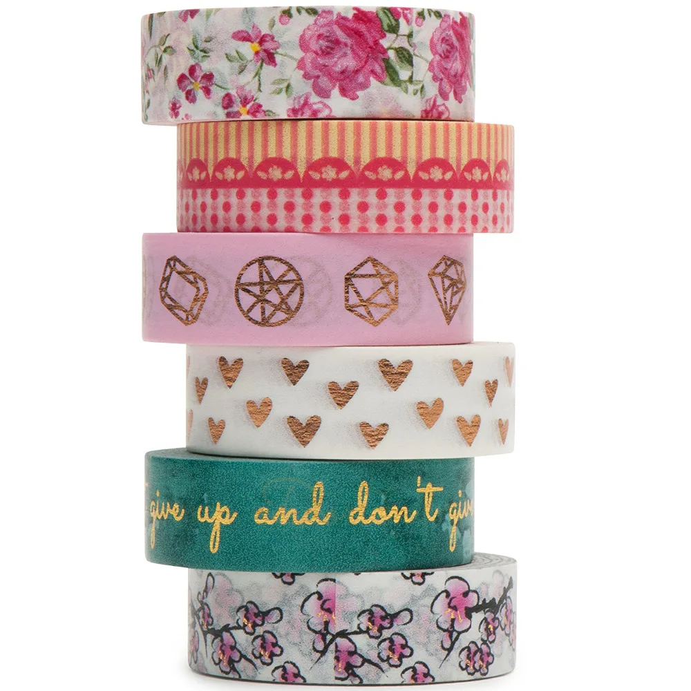 Васи набор маскировочной клейкой ленты новый премиум 10-метровый длинный дизайн