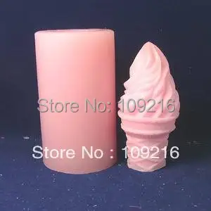 wholesale!!! 3D Ice Cream (LZ0013)  Silicone Handmade Candle Mold Crafts DIY Mold