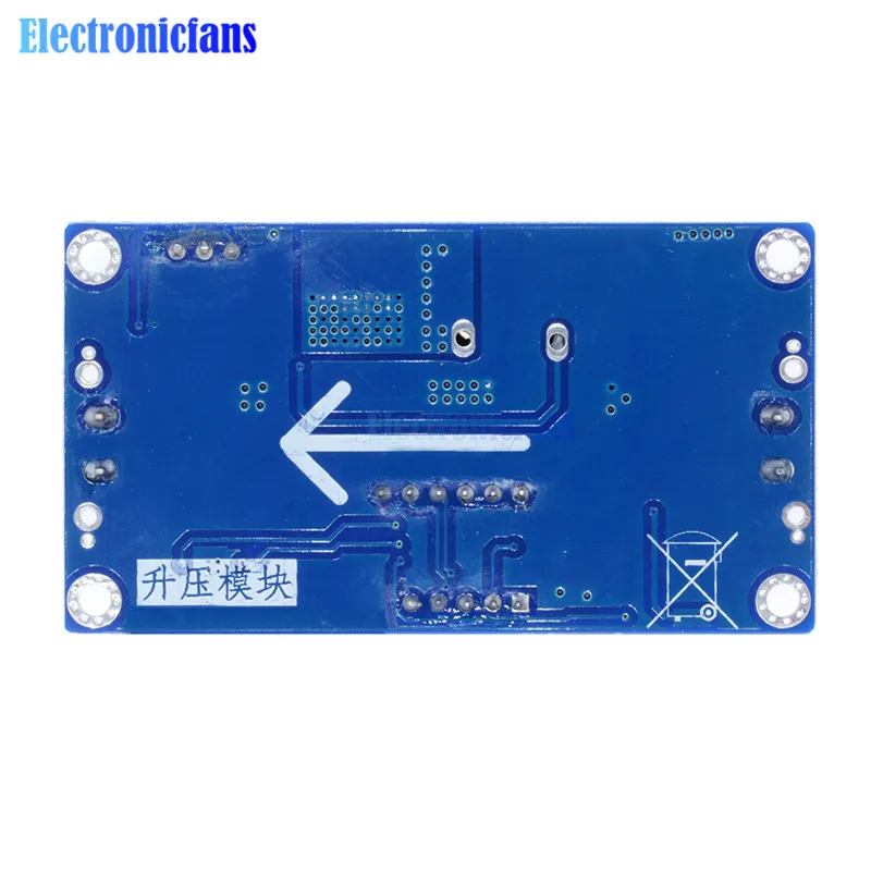DC-DC XL6009 цифровой повышающий Повышающий Модуль питания регулируемый 4,5-32 В до 5-52 в повышающий регулятор напряжения с светодиодный вольтметр
