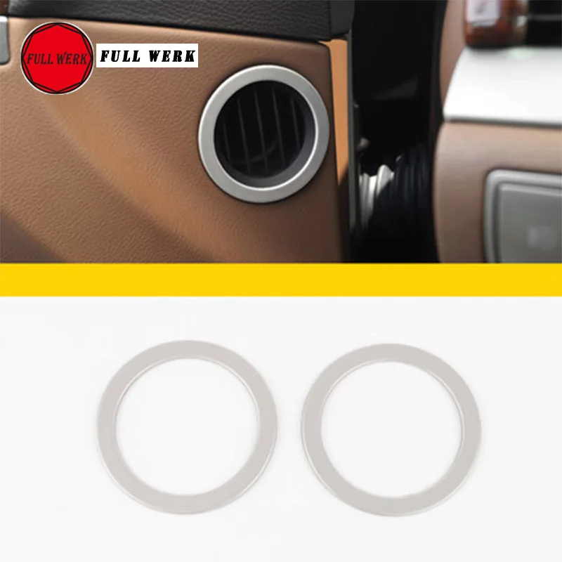 SS автомобильный Стайлинг Дверь вентиляционное отверстие отделка для VW Phaeton дверь