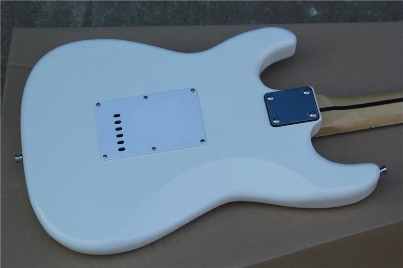 New arrival white electric guitar custom store free shipping! | Спорт и развлечения