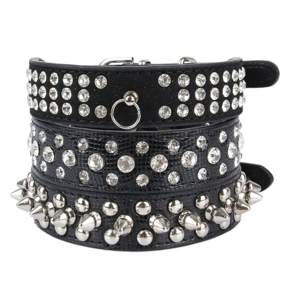 Ошейники для собак из натуральной кожи 2 5 см ширина двухслойный ошейник