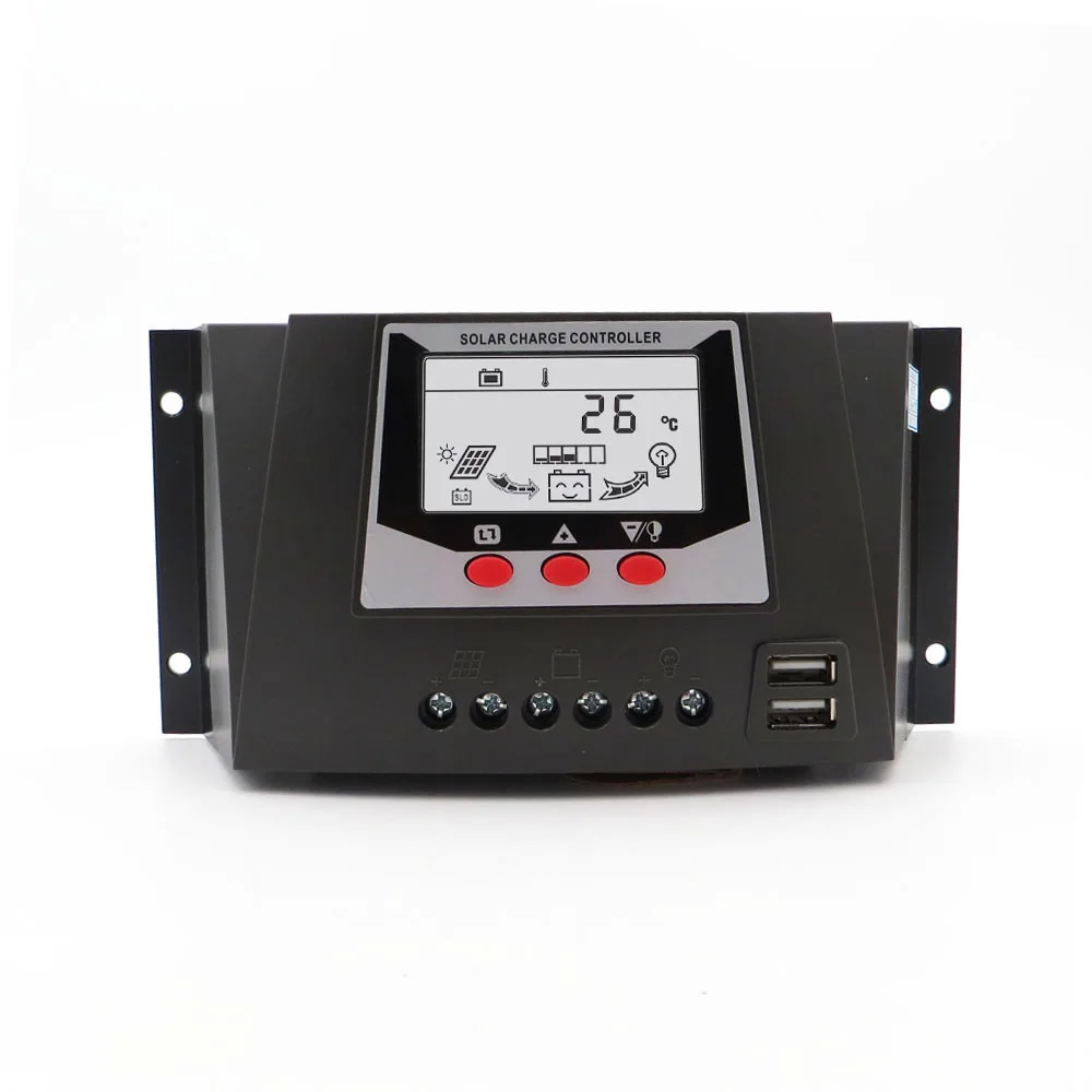 ШИМ-контроллер для солнечного зарядного устройства 40 А фосфатный литиевый