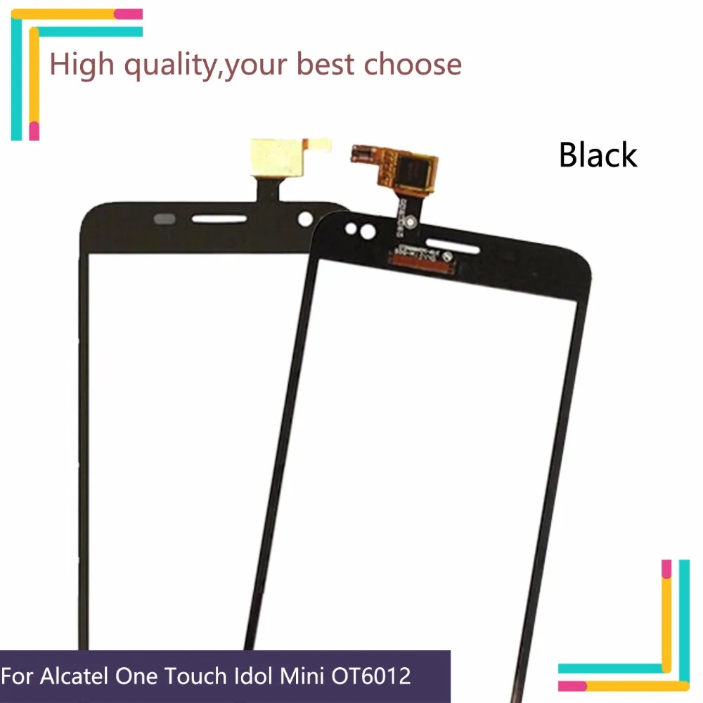 10 шт./партия для Alcatel One Touch Idol Mini 6012 6012A 6012D 6012X OT6012 сенсорный экран Сенсорная панель