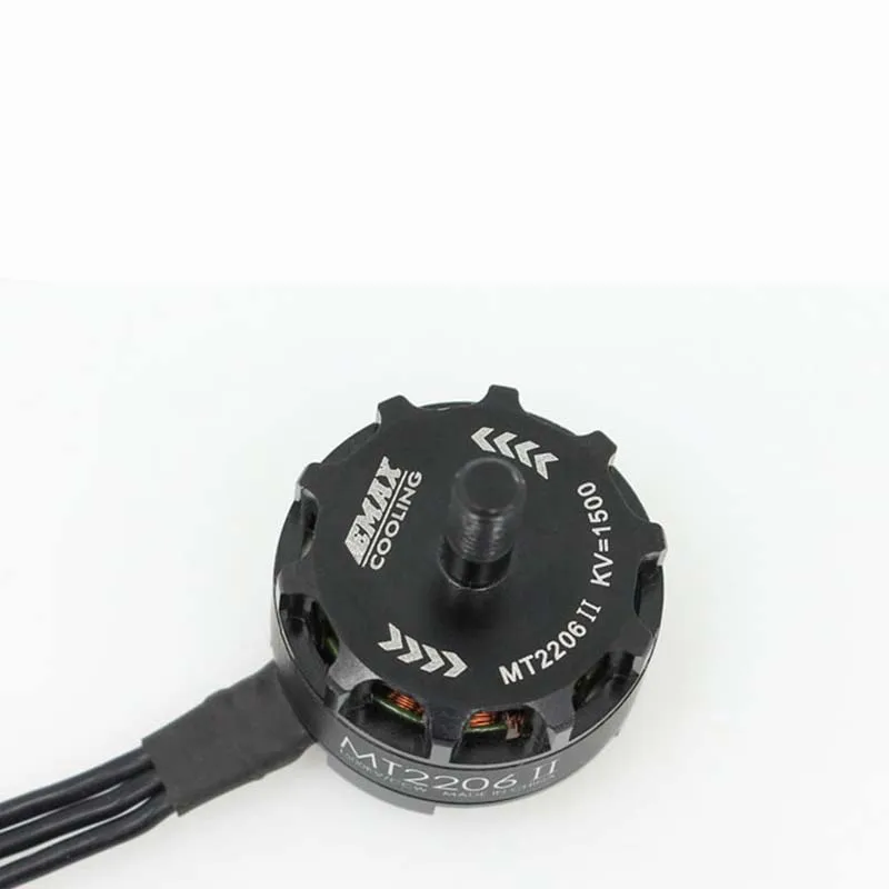 1 шт. Новый бесщеточный двигатель EMAX MT2206 KV1900 KV1500 CW CCW Для 8045 6030 пропеллеров RC QAV250