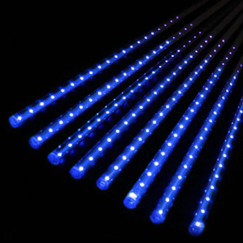 30 см 144 LED/50 240LED свет метеоритный дождь падение снег Рождество гирлянда огни
