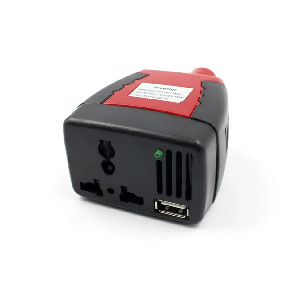 150W DC 12V к AC 220V усилитель напряжения мини порт с usb портом для домашнего