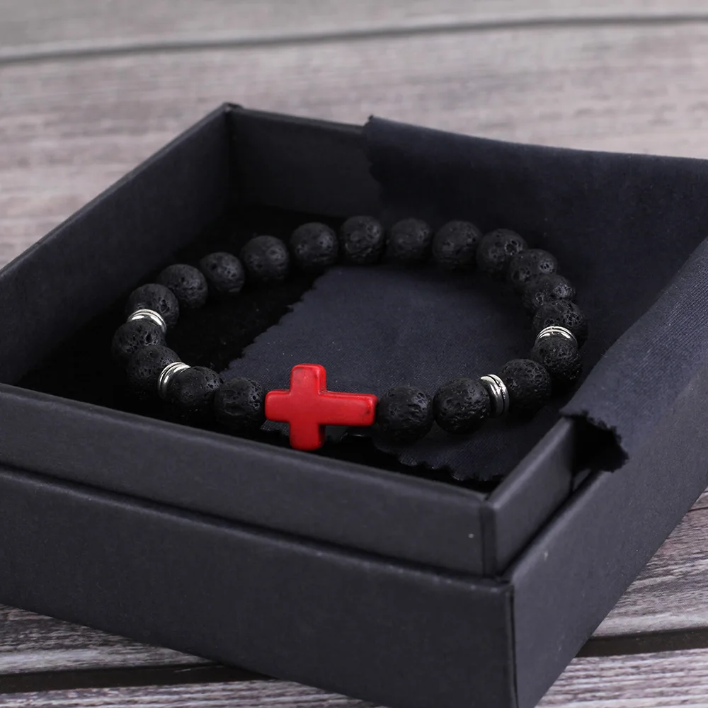 Браслет ручной работы с бусинами из лавы и натурального камня|bracelet lava stone|bead