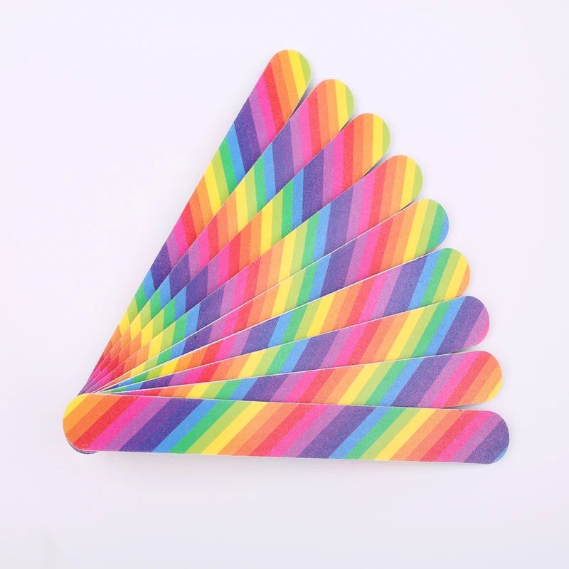 LULAA 50Pcs Nail Buffer File Styling Tools Sponge Diamond Rubbing Gel Polish Surface Files |