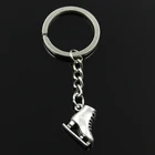 Новый модный брелок 21x18x6 мм ролик Подвески в виде коньков DIY мужские ювелирные изделия автомобильный брелок кольцо держатель сувенир для подарка