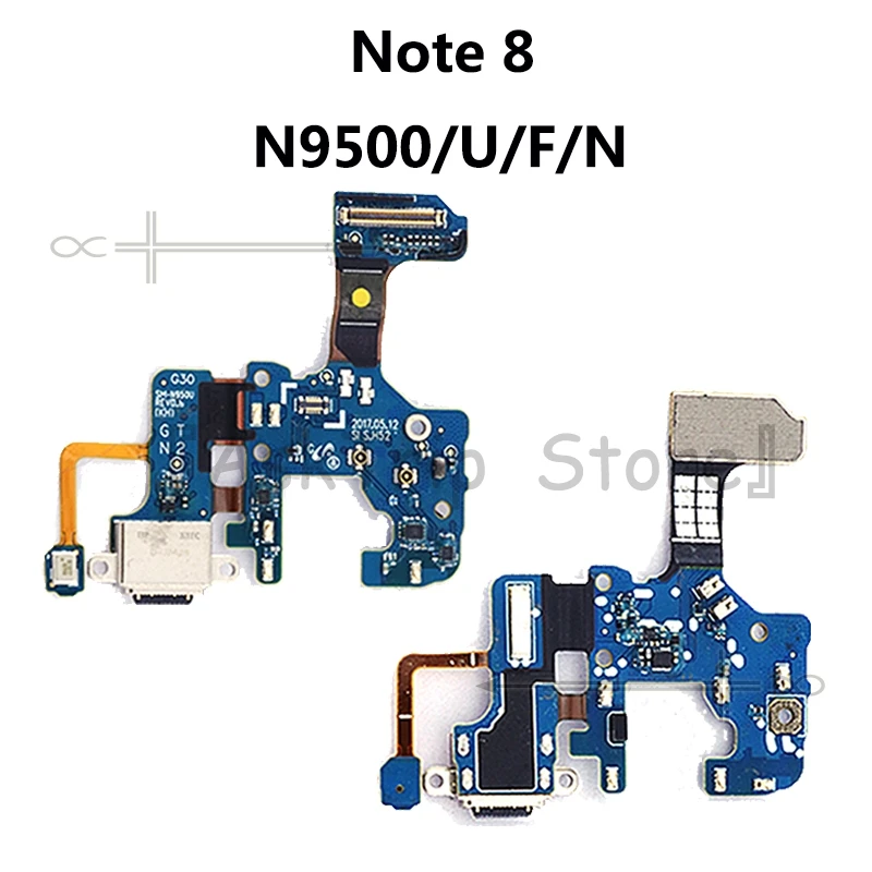 Плата зарядного устройства для Samsung Galaxy Note 8 N9500 N950U N950F N950N Type-C док-станция зарядки