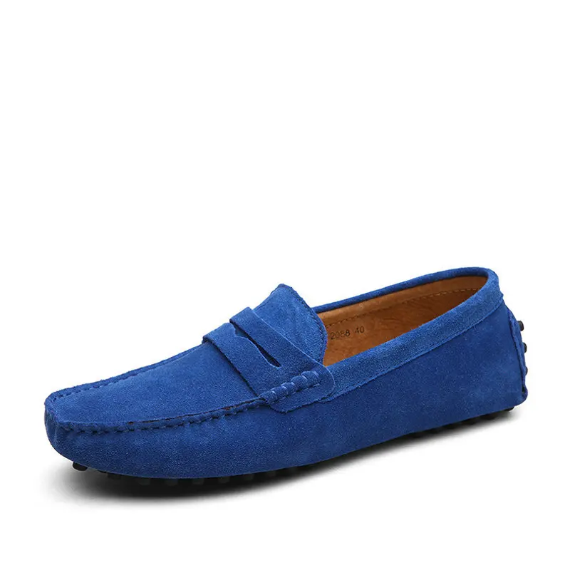 

New brand 2020 fashion summer breathable style soft moccasins men's loafers high quality peas shoes flat shoes