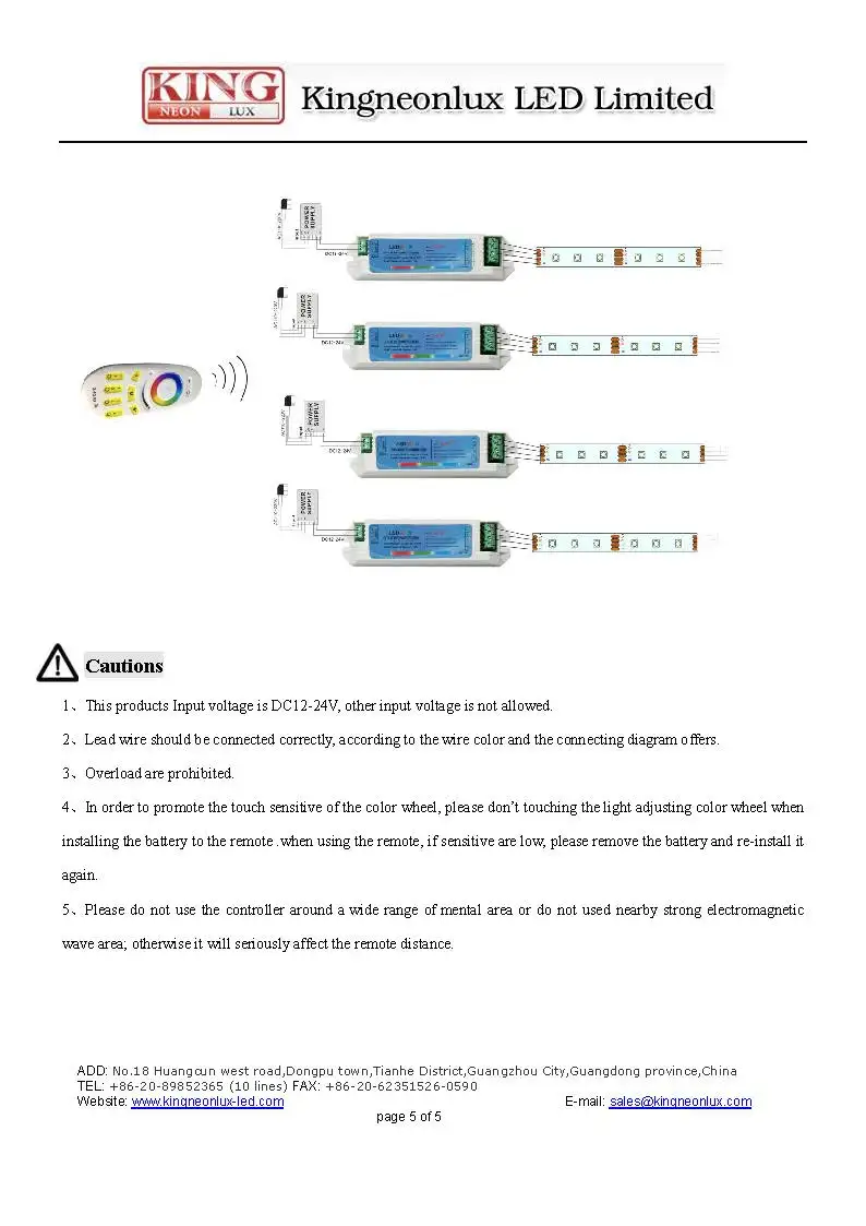 2 4 г зоны RF сенсорный пульт дистанционного управления RGB/RGBW контроллер 3 канала 6A/CH