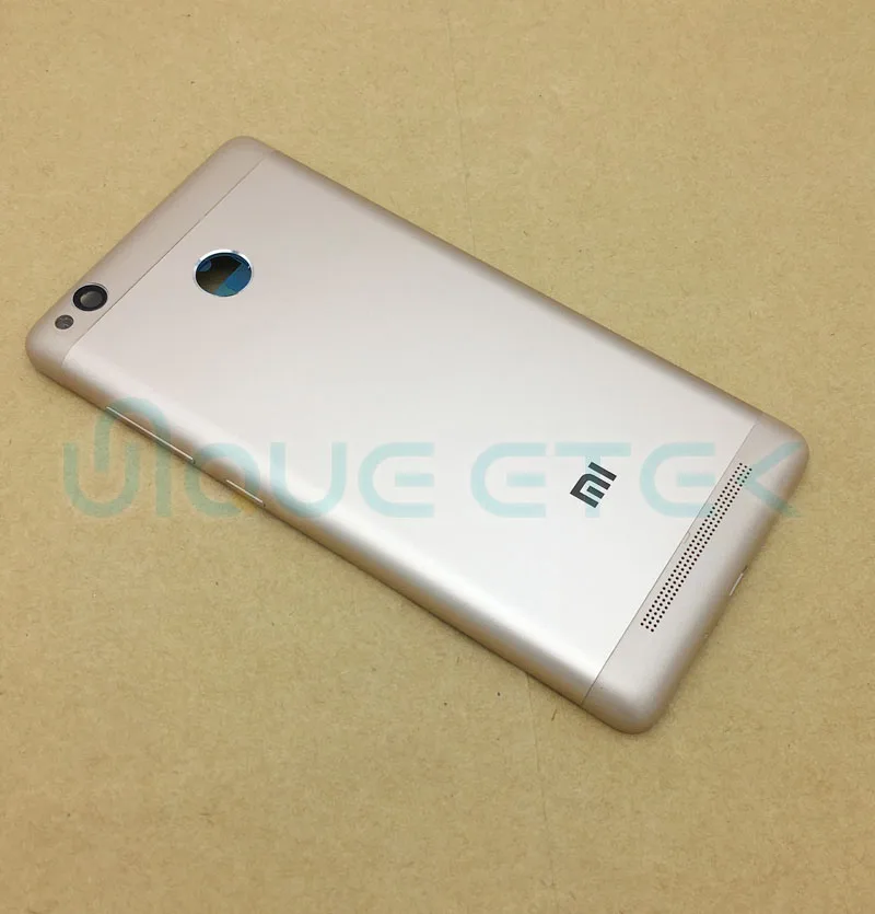 OEM для Xiaomi Redmi 3s 3 pro крышка аккумулятора задняя корпуса + боковые кнопки Замена