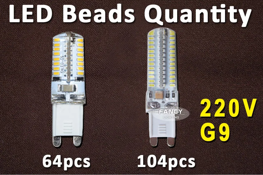 Светодиодная лампа g9 5 Вт 10 220 В smd 2835 3014 энергосберегающая прожекторная для Люстра