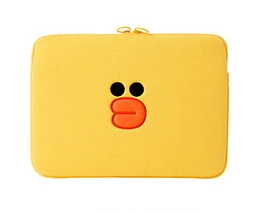Yellow Чехол для ноутбука с милым животным рисунком, сумка для ноутбука 11, 12, 13,3, 14, 15, 15,6 дюймов, сумка для ноутбука, чехол для Macbook air pro 13,3 15,4 - Цвет: Yellow