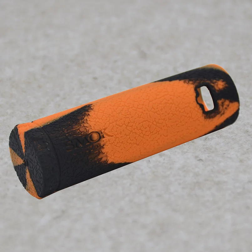 Black orange 2 шт SMOK Stick Prince Kit чехол из кожи и силикона чехол для обёртывания наклейки подходят для vape Smoktech SMOK Stick Prince Kit MOD Shield - Цвет: Black orange