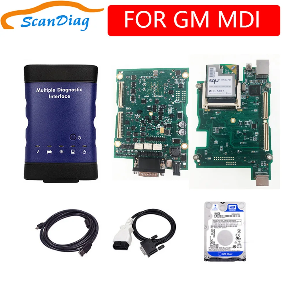 Лидер продаж для GM MDI wifi hdd 2018 optinal диагностический интерфейс gm mdi