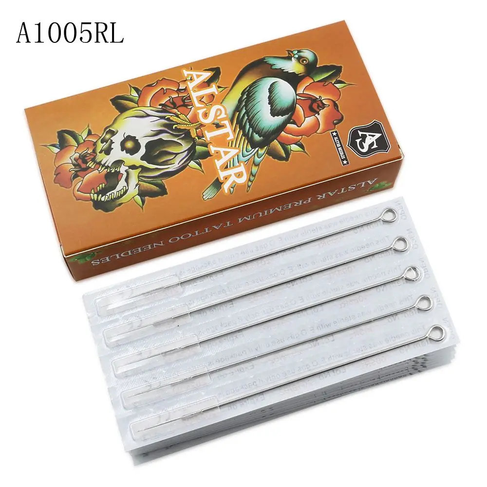 Одноразовая медицинская игла для тату машинки из нержавеющей стали 316L 0 35 мм|Иглы