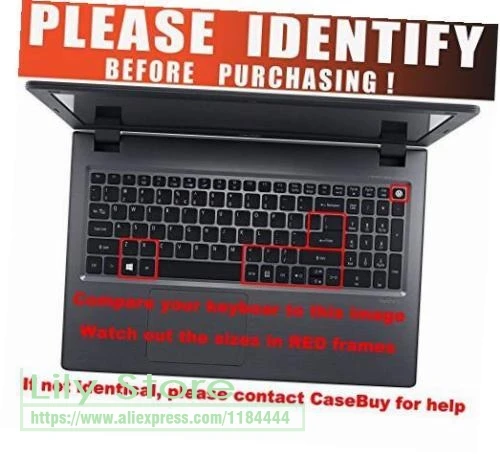 Ультратонкая защитная накладка на клавиатуру из тпу для Acer Aspire E 15 V3 574 574Tg 575 575G E5 573