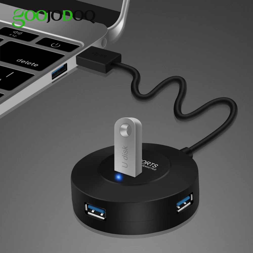 Высокая Скорость 4 Порты USB 3 0 2 0/Typc C Hub 1 USB3.0 концентратор разделитель для huawei Matebook