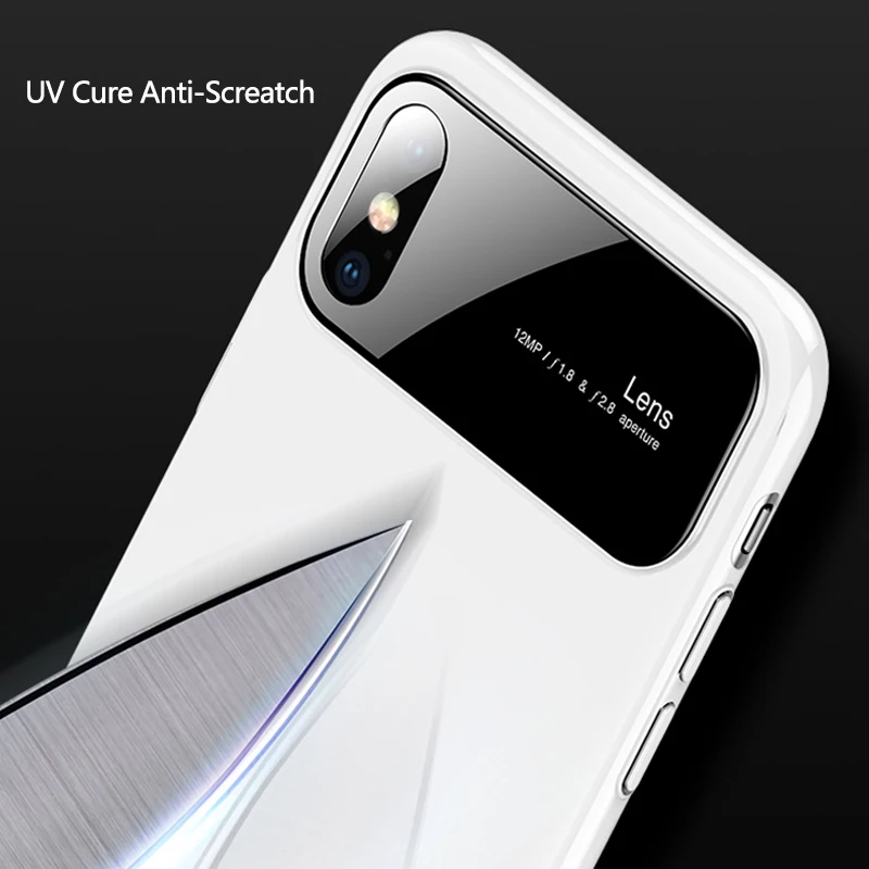 Роскошный Глянцевый зеркальный чехол для iPhone 11 Pro Max XR XS X 8 7 6 6S Plus Samsung S9 S10 жесткий