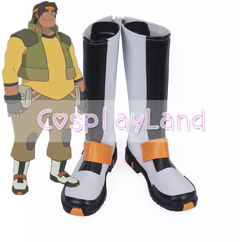 Voltron Defender of the Universe Hunk/ботинки для костюмированной вечеринки Обувь взрослых