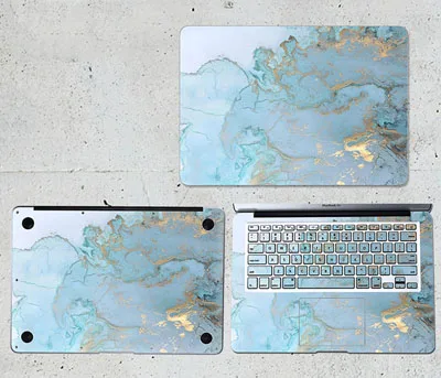 C1 Окрашенные наклейки для ноутбука для funda Macbook Pro 13 15 компьютерные наклейки для Macbook retina 13 15 Air 13 дюймов крышка - Цвет: C1
