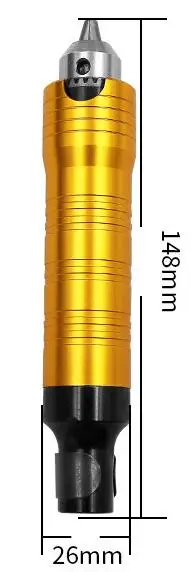 1 Набор вращающихся инструментов, аксессуары, гибкий вал, Dremel ручка, 0,3-6,5 мм, патрон для электрической дрели, для рукоделия, полировки, электроинструмента - Color: 4