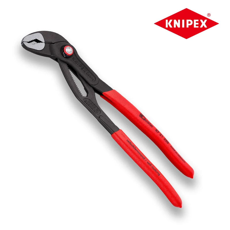 KNIPEX Knepak Германия импортирует CobraQuickSet10-inch быстронастраиваемые плоскогубцы водяного насоса 8721250