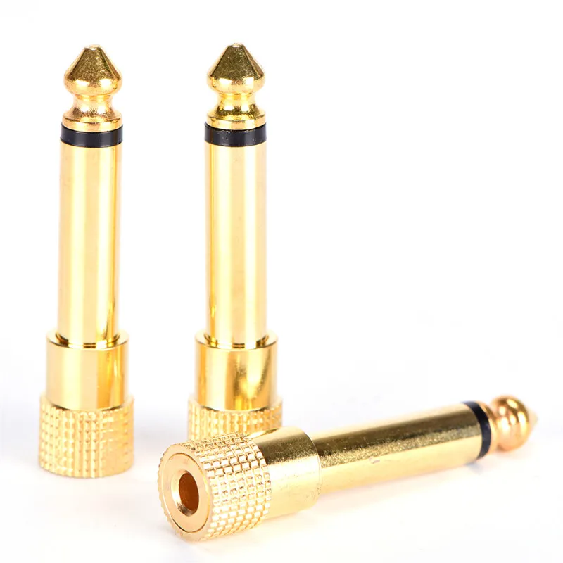6 35 мм 1/4 &quotМужской до 3 5 1/8&quot Женский аудио конвертер Мужской стерео штекер