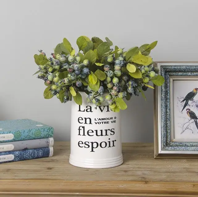 Искусственные ветки граната с листьями искусственные фруктовые вишневые цветы