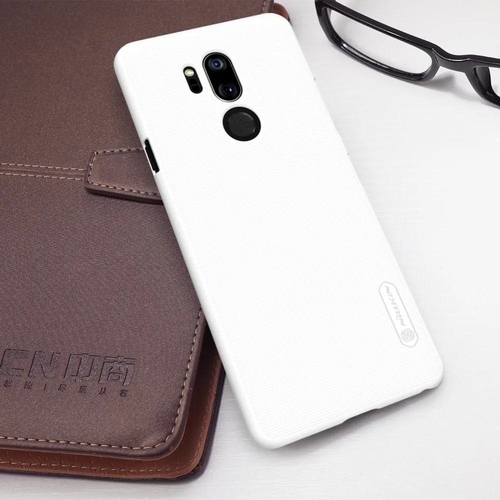 Чехол NILLKIN для LG G7 ThinQ, суперматовая защитная задняя крышка для LG G7 ThinQ, жесткие Матовые чехлы из поликарбоната в розничной упаковке