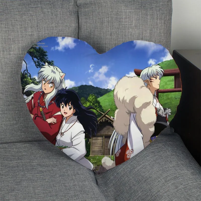 6 На заказ Inuyasha сердце Наволочка на заказ молния наволочка свадьба домашний офис декоративная 1 шт. на заказ - Цвет: 6
