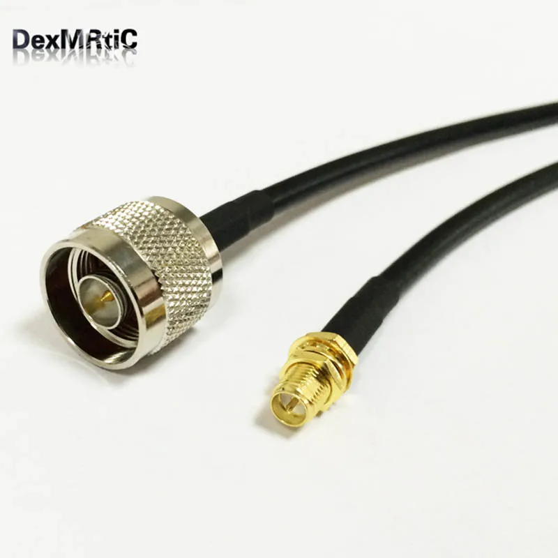 Удлинитель адаптер для WIFI RP SMA штекер N типа папа кабель pigtail RG58 20 дюймов оптовая