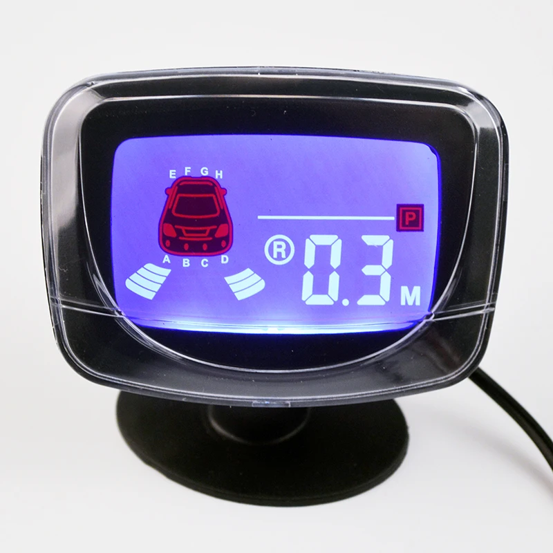 Комплект парковочного датчика с ЖК дисплеем Голосовая система речевым и