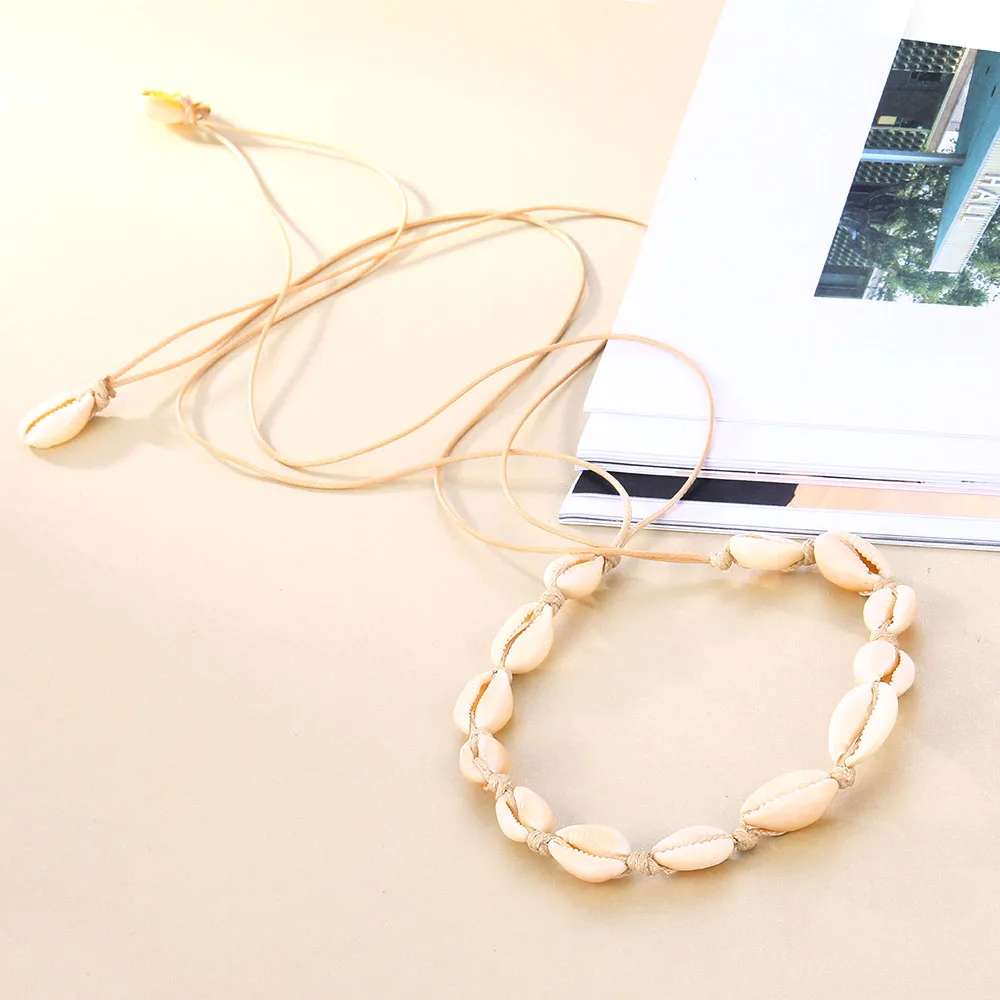 Женское богемное пляжное ожерелье с кисточками FAMSHIN ожерелье-чокер из