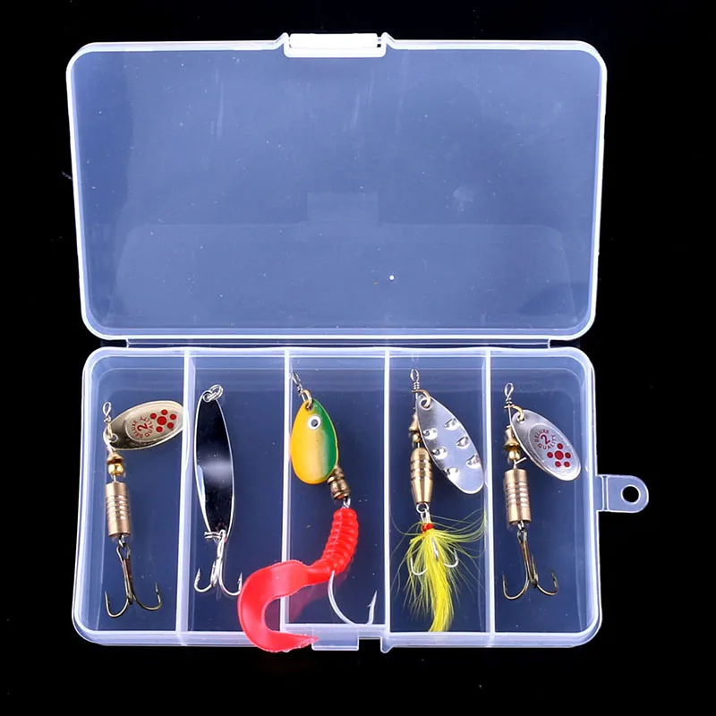 6 шт. смешанные троллинг spinnerbaits щука судак краппи воблер карп форель окунь сома