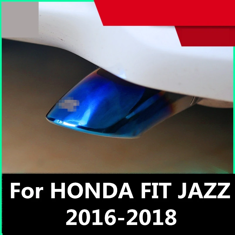 Для HONDA FIT JAZZ 2016 18 автомобильный глушитель наконечник выхлопной трубы из