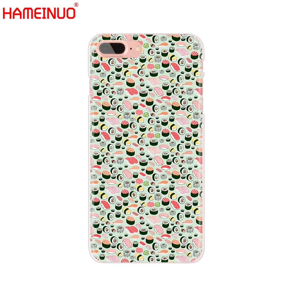 Чехол для мобильного телефона HAMEINUO Japanese cuisine Sushi food iphone X 8 7 6 4 4S 5 5S SE 5c 6s plus|Бамперы| |