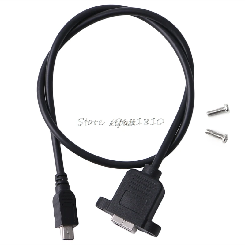 Монтажный кабель для принтера + винт Mini USB 5 Pin Male to 2 0 B Female Jack оптовая продажа и