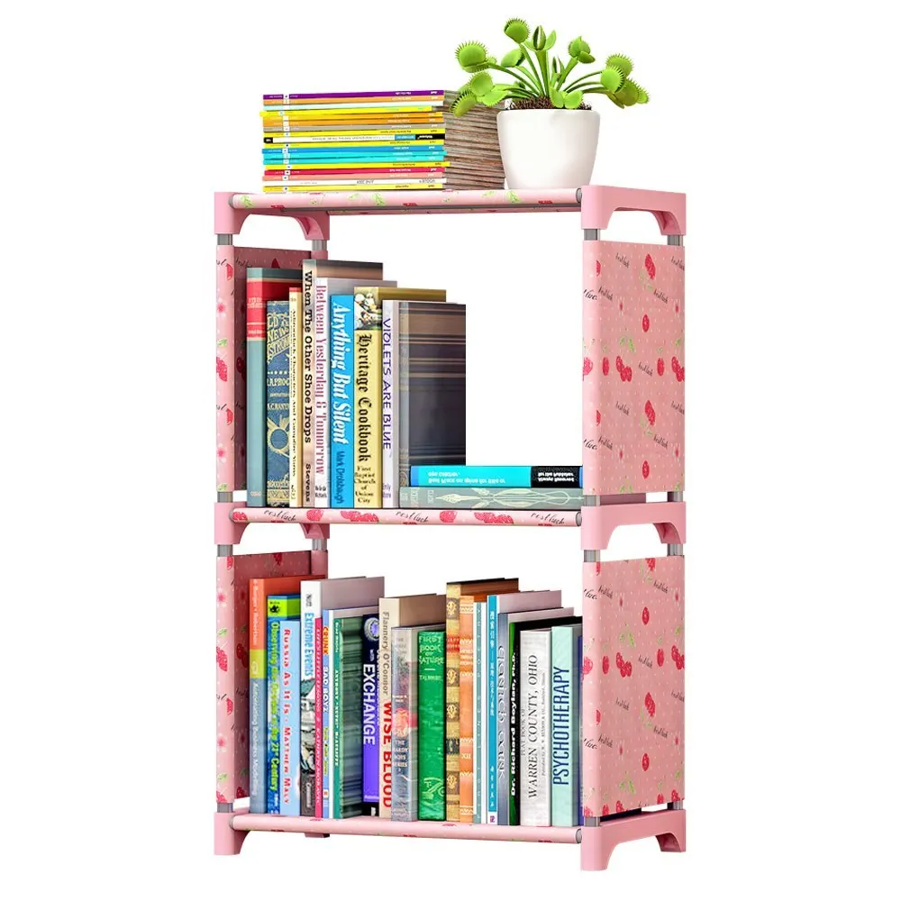 DIY креативная книжная полка книжный шкаф студенческие полки современная напольная книжная полка ящик для хранения книг дисплей стеллаж Органайзер
