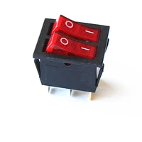 joying liang kcd6 rocker switch with double red light 6 foot electric rice cookerpot oil electric heater small switches