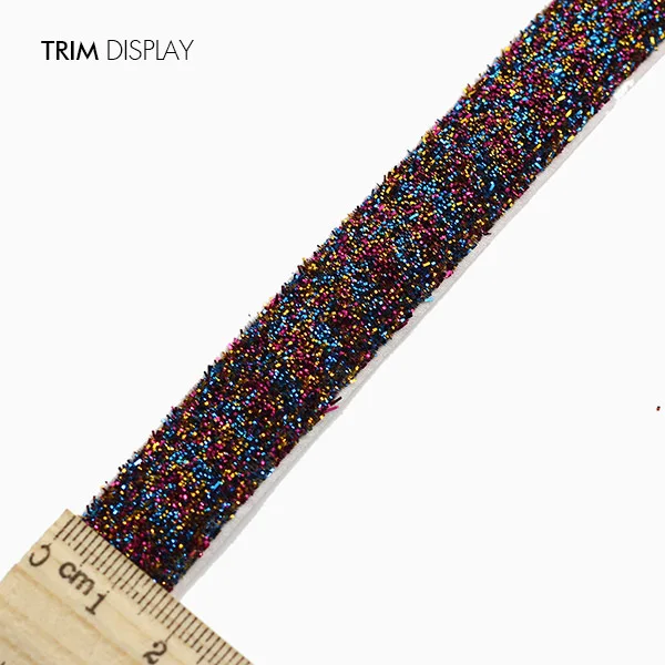 16 мм блестящий цвет эластичная тесьма кружево лента отделка аппликационные