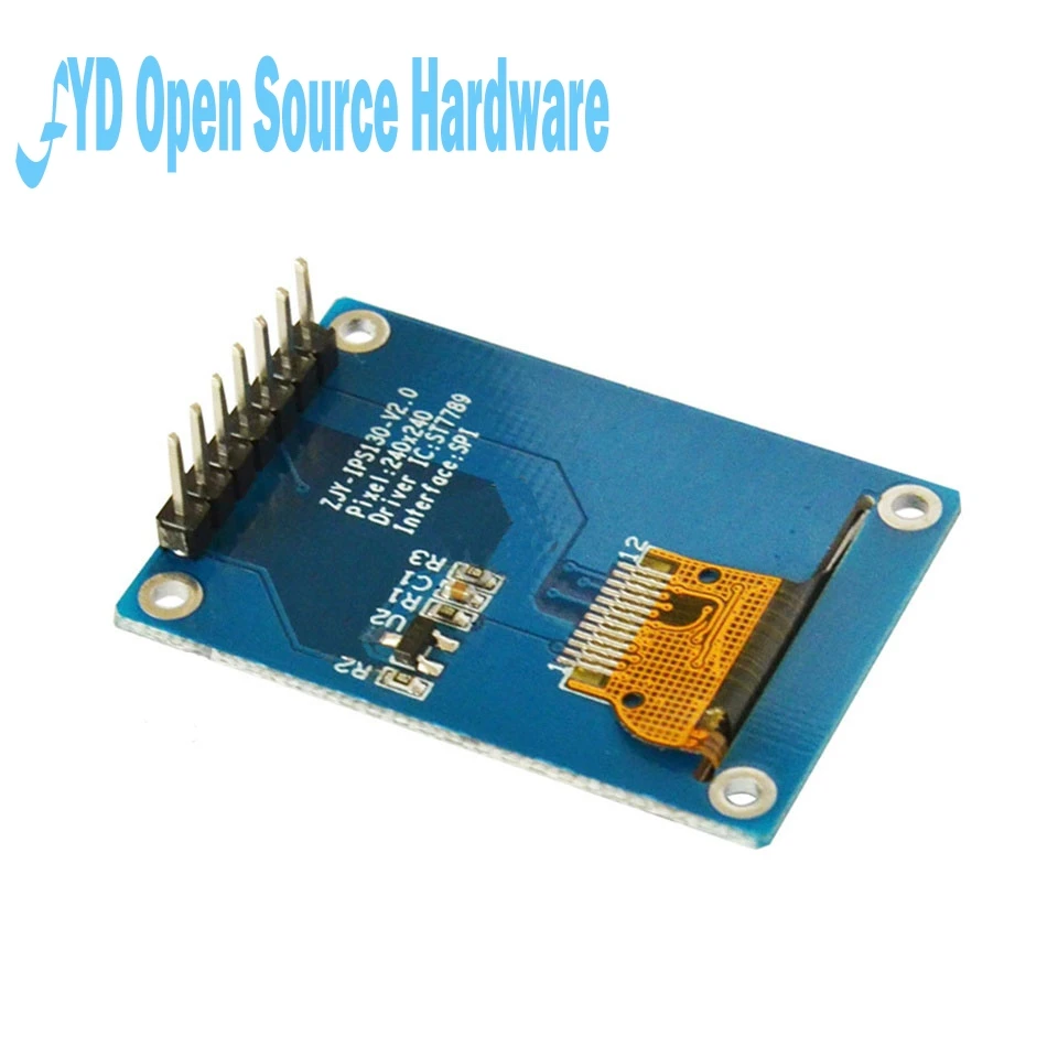 1 шт. 3 дюймов 7PIN SPI HD полноцветный IPS TFT экран ST7789 Привод IC 240*240|Светодиодные