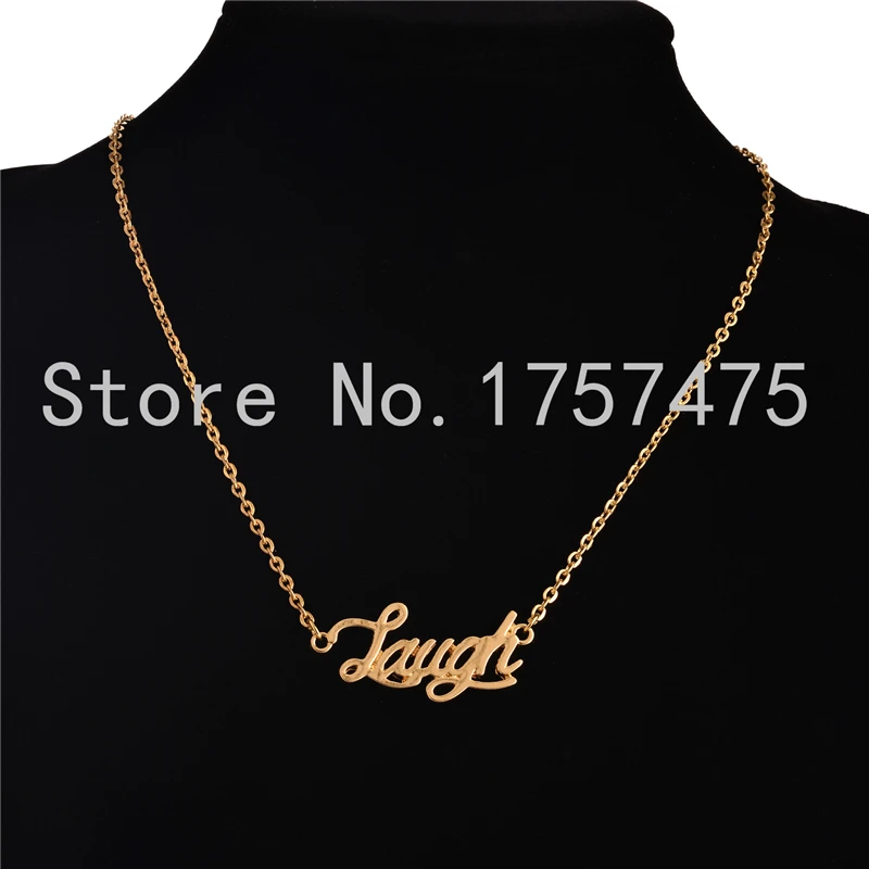 Женское колье с надписью TDIYJ монограммой 17 Дюймов 5 шт. | Украшения и аксессуары