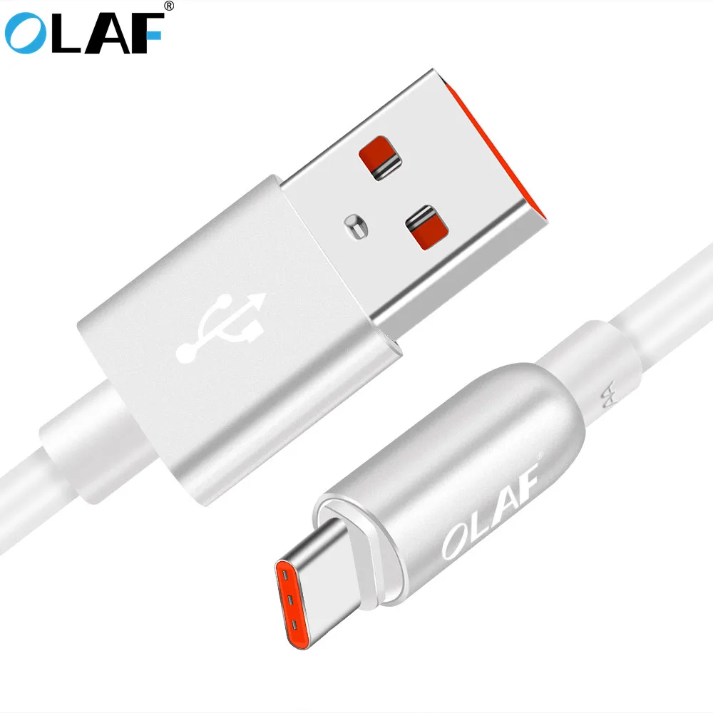 Кабель OLAF для быстрой зарядки Usb Type C Samsung S9 S8 Note 8 9 USB шнур Xiaomi mi Huawei P20 lite pro mate 20 |